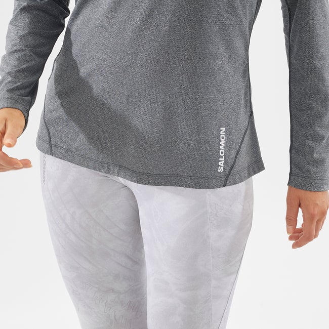 Salomon Cross Run - Camiseta de manga larga para mujer Ahorra y exporta