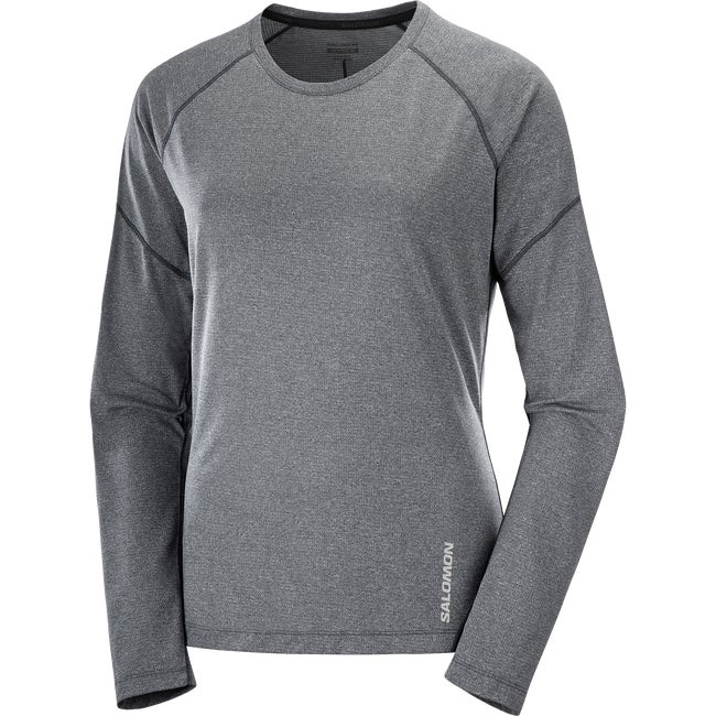 Salomon Cross Run - Camiseta de manga larga para mujer Ahorra y exporta
