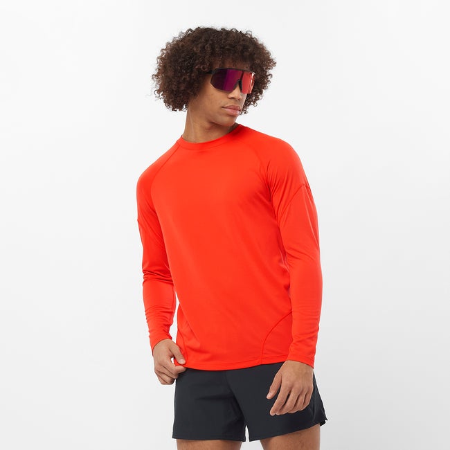 Salomon Cross Run - Camiseta de manga larga para hombre