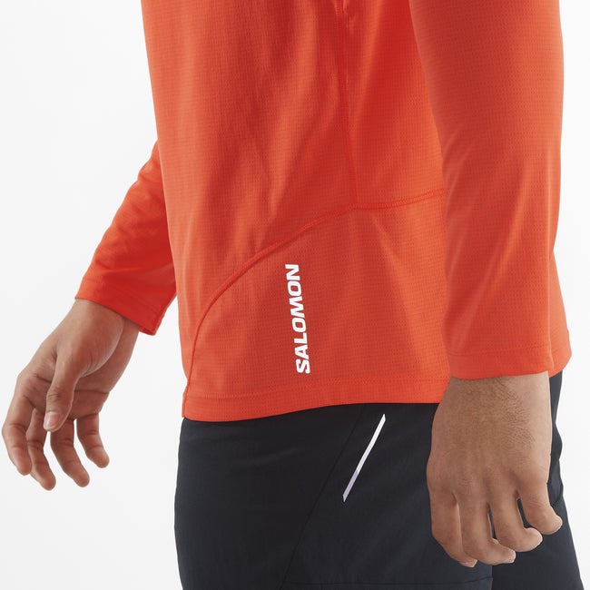 Salomon Cross Run - Camiseta de manga larga para hombre Oferta exclusiva