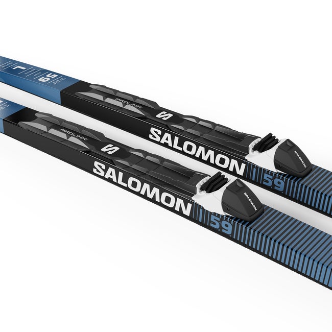 Salomon Escape Snow 59 Plus (and Prolink Auto) - Hombre - Paquete de esquís+fijaciones de Esquí nórdico Clásico unisex Ofertas de temporada