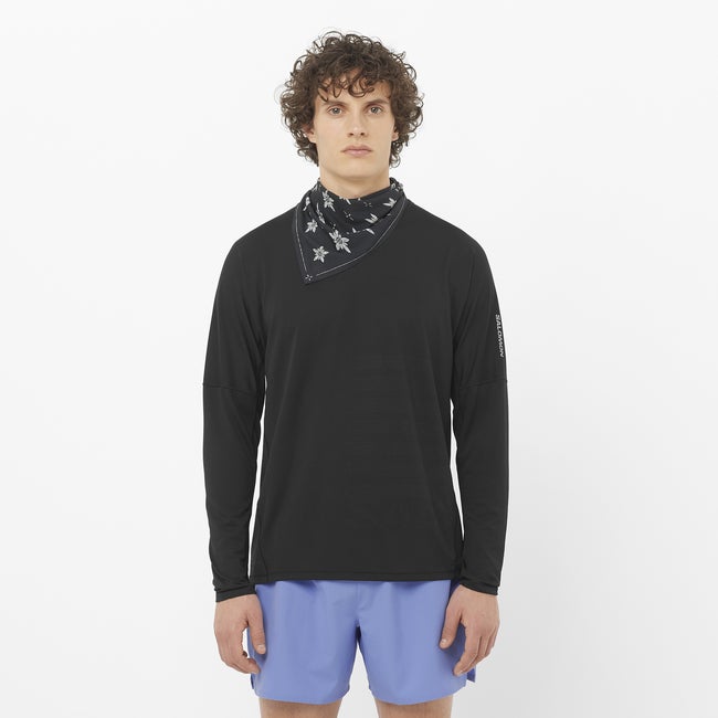 Salomon Sense Aero Graphic - Camiseta de manga larga para hombre En oferta