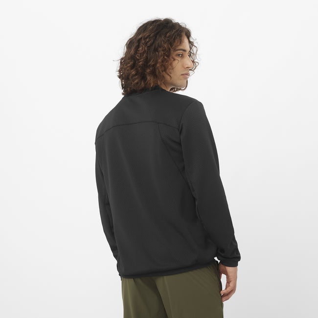 Salomon Motomesh - Sudadera de cuello caja para hombre Los más vendidos
