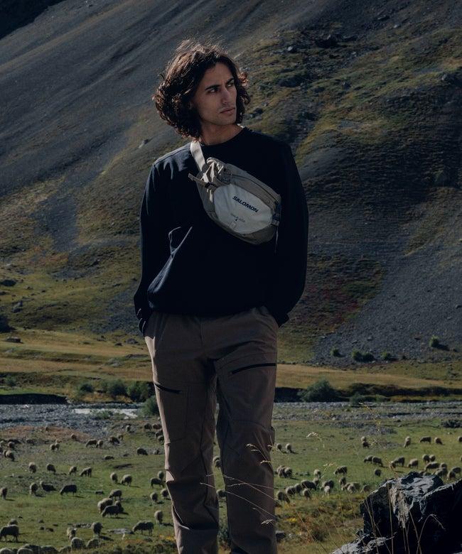 Salomon Motomesh - Sudadera de cuello caja para hombre Los más vendidos
