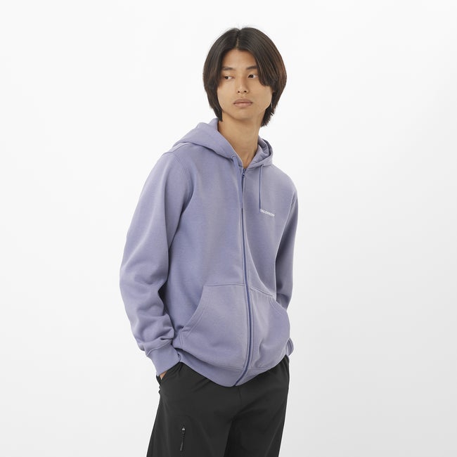 Salomon Salomon Logo - Sudadera con capucha para hombre Ventas relámpago