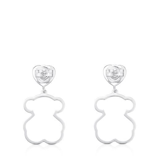 Tous Pendientes de plata New Silueta En oferta