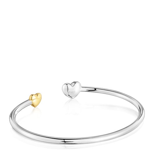 Tous Pulsera esclava corazón bicolor My Other Half Rebajas de fábrica