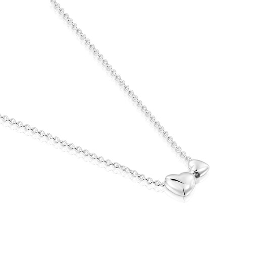 Tous Collar corto de plata motivos corazón Garden Of Love Ventas relámpago