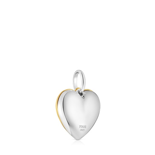 Tous Colgante doble corazón bicolor Medallions Promoción trimestral