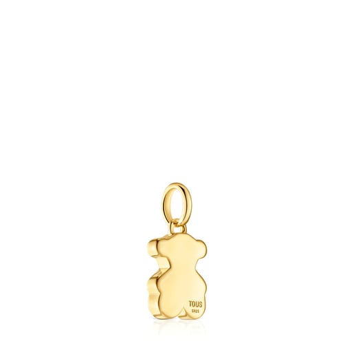 Tous Colgante pequeño oso con baño de oro 18 kt sobre plata 12 mm Sweet Dolls Solo queda un día