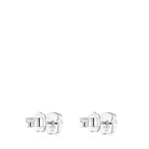 Tous Pendientes oso de plata y nácar 6 mm Icon Color Precios de Black Friday