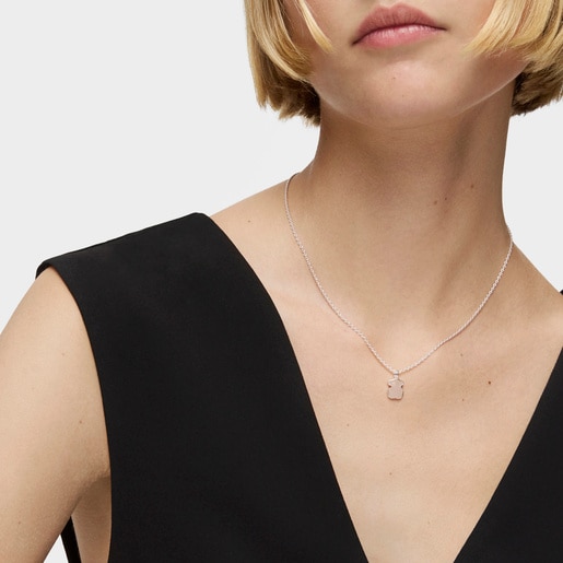 Tous Collar de plata con quars New Color Libre de impuestos