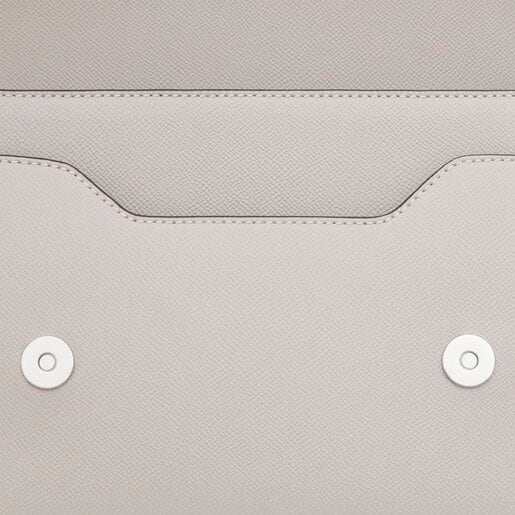 Tous Bandolera mediana Audree gris TOUS La Rue New Descuento