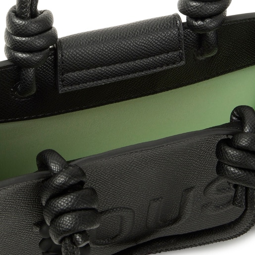 Tous Mini bolso horizontal negro TOUS La Rue New Precio de fábrica