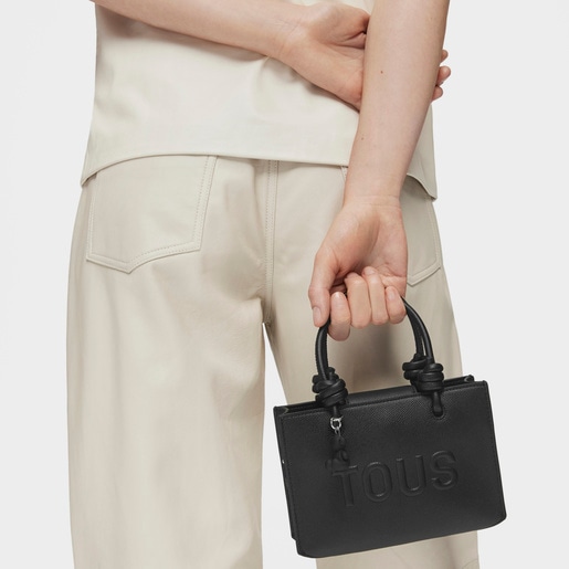 Tous Mini bolso horizontal negro TOUS La Rue New Precio de fábrica