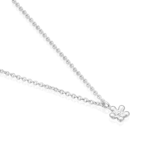 Tous Collar corto flor de plata Daisy En línea