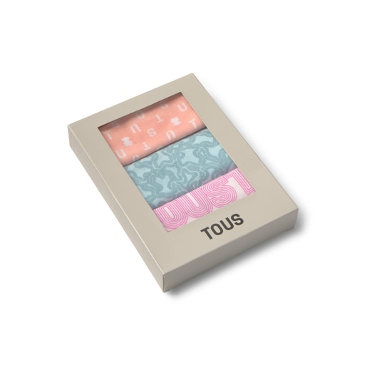 Tous Muselina pack de 3 MMuse rosa Rebajas baratas