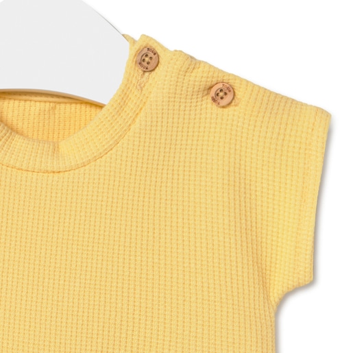 Tous Body con falda de bebé Classic amarillo Superdescuento