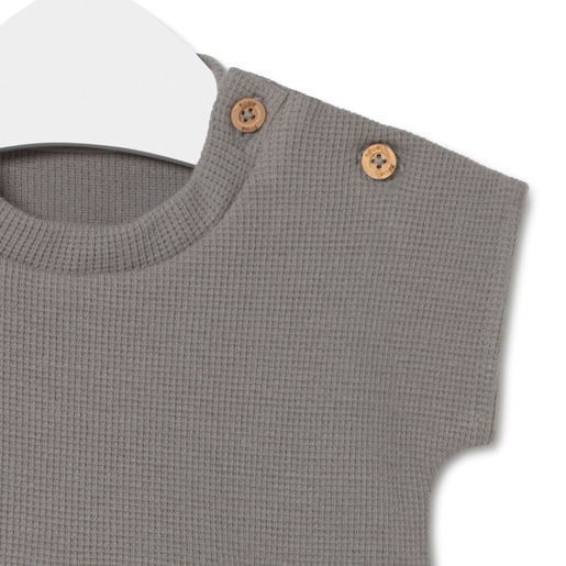 Tous Body con falda de bebé Classic gris Liquidación