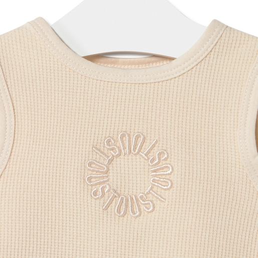 Tous Camiseta sin mangas de bebé Classic crudo Envío internacional gratuito