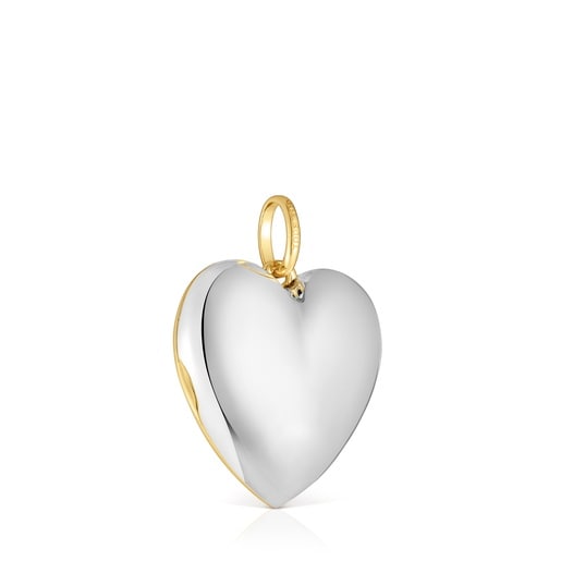 Tous Colgante corazón bicolor Medallions Libre de impuestos