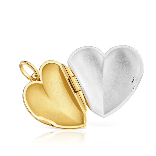 Tous Colgante corazón bicolor Medallions Libre de impuestos