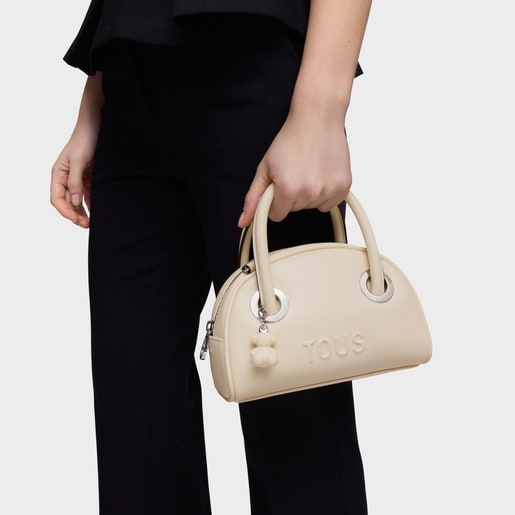 Tous Bowling pequeño beige TOUS Poppy En oferta