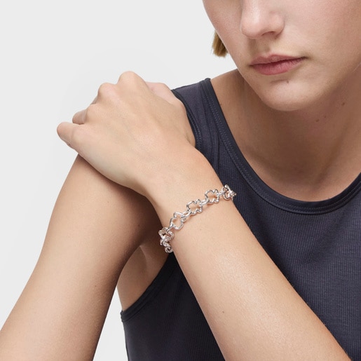 Tous Pulsera de plata motivo 0 8cm. Carrusel Tienda