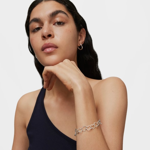 Tous Pulsera de plata 12 5mm. Carrusel Liquidación