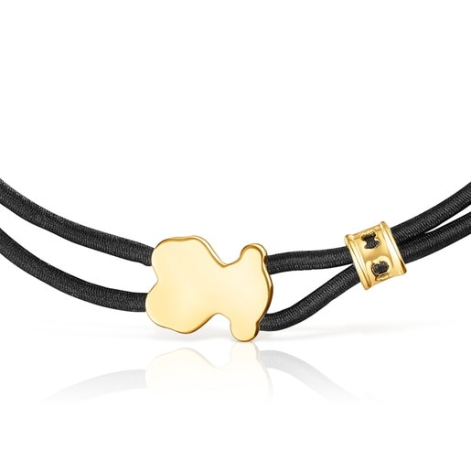 Tous Pulsera elástica negra Sweet Dolls Rebajas top