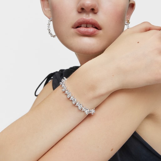 Tous Pulsera cadena de plata motivos oso grande Bold Bear Envío gratis