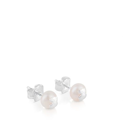Tous Pendientes de plata y perlas cultivadas Icon Pearl Oferta especial de fábrica