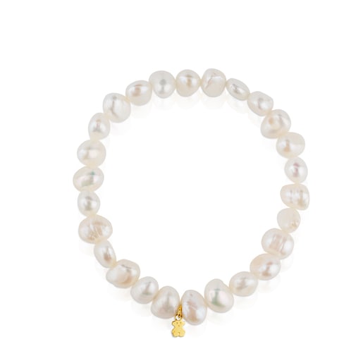 Tous Pulsera de perlas cultivadas y oro Sweet Dolls Superdescuento