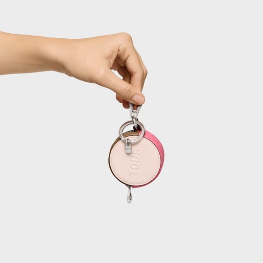 Tous Llavero monedero rosa Mirror Outlet