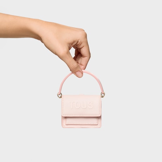 Tous Llavero mini bandolera rosa claro Audree Rebajas de fábrica