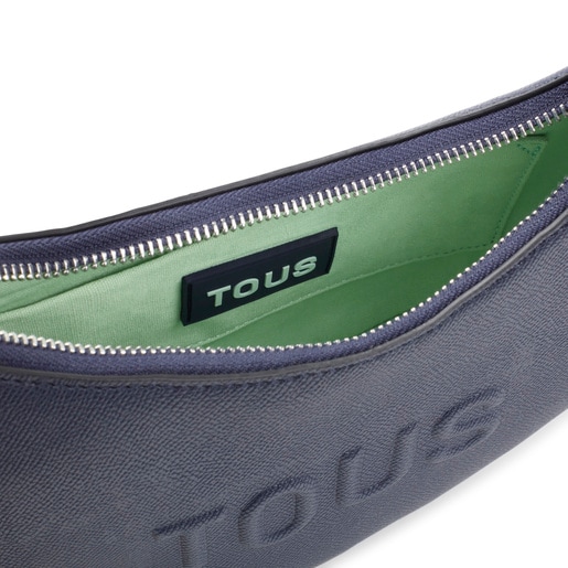Tous Bolso de hombro mediano azul marino TOUS Brenda Precio de fábrica