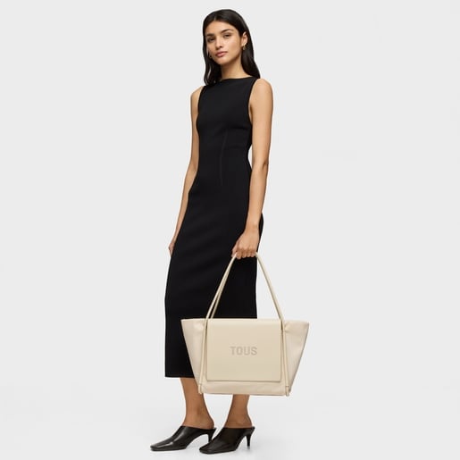 Tous Capazo grande beige TOUS Silhouette Soft Solo hoy