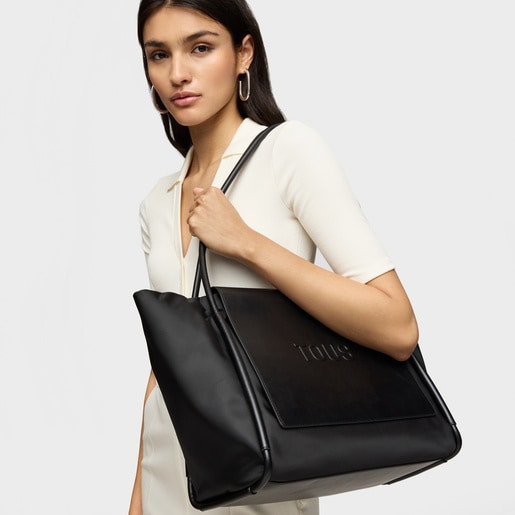 Tous Capazo grande negro TOUS Silhouette Soft Oferta especial de fábrica