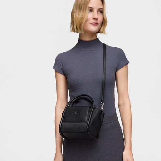 Tous Capazo pequeño negro TOUS Silhouette Soft Superdescuento