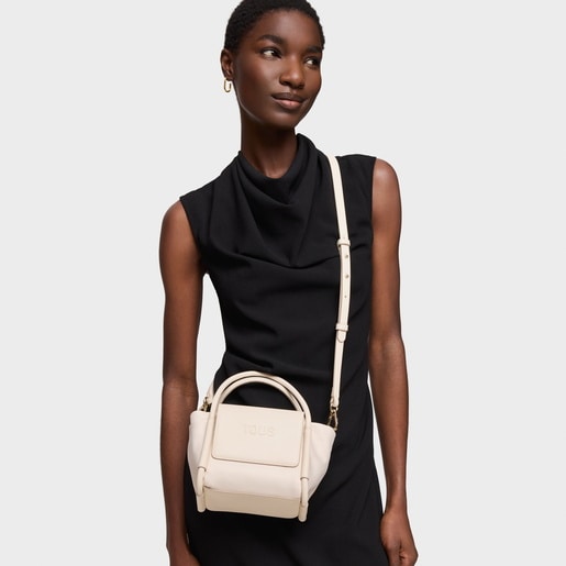 Tous Capazo pequeño beige TOUS Silhouette Soft Grandes descuentos