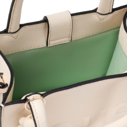 Tous Bolso mini cube beige TOUS Brenda Envío internacional gratuito