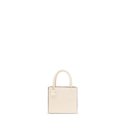 Tous Bolso mini cube beige TOUS Brenda Envío internacional gratuito