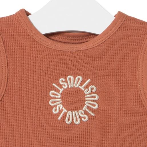 Tous Camiseta sin mangas de bebé Classic teja Oferta exclusiva