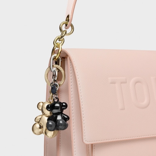 Tous Llavero metal negro Bold Bear Solo hoy