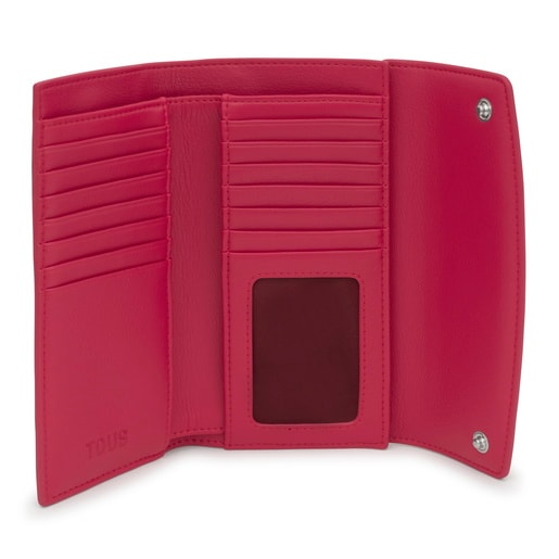Tous Billetera grande Pocket fucsia TOUS Bloom Promoción trimestral