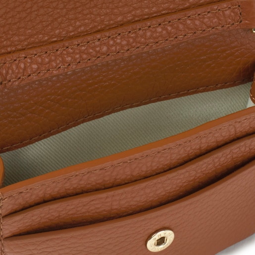 Tous Monedero tarjetero colgante camel TOUS Buckles Oferta exclusiva