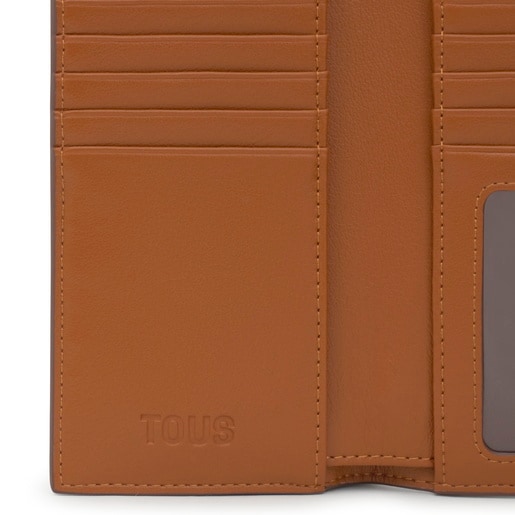 Tous Billetera grande Pocket camel TOUS Bloom Ofertas de temporada